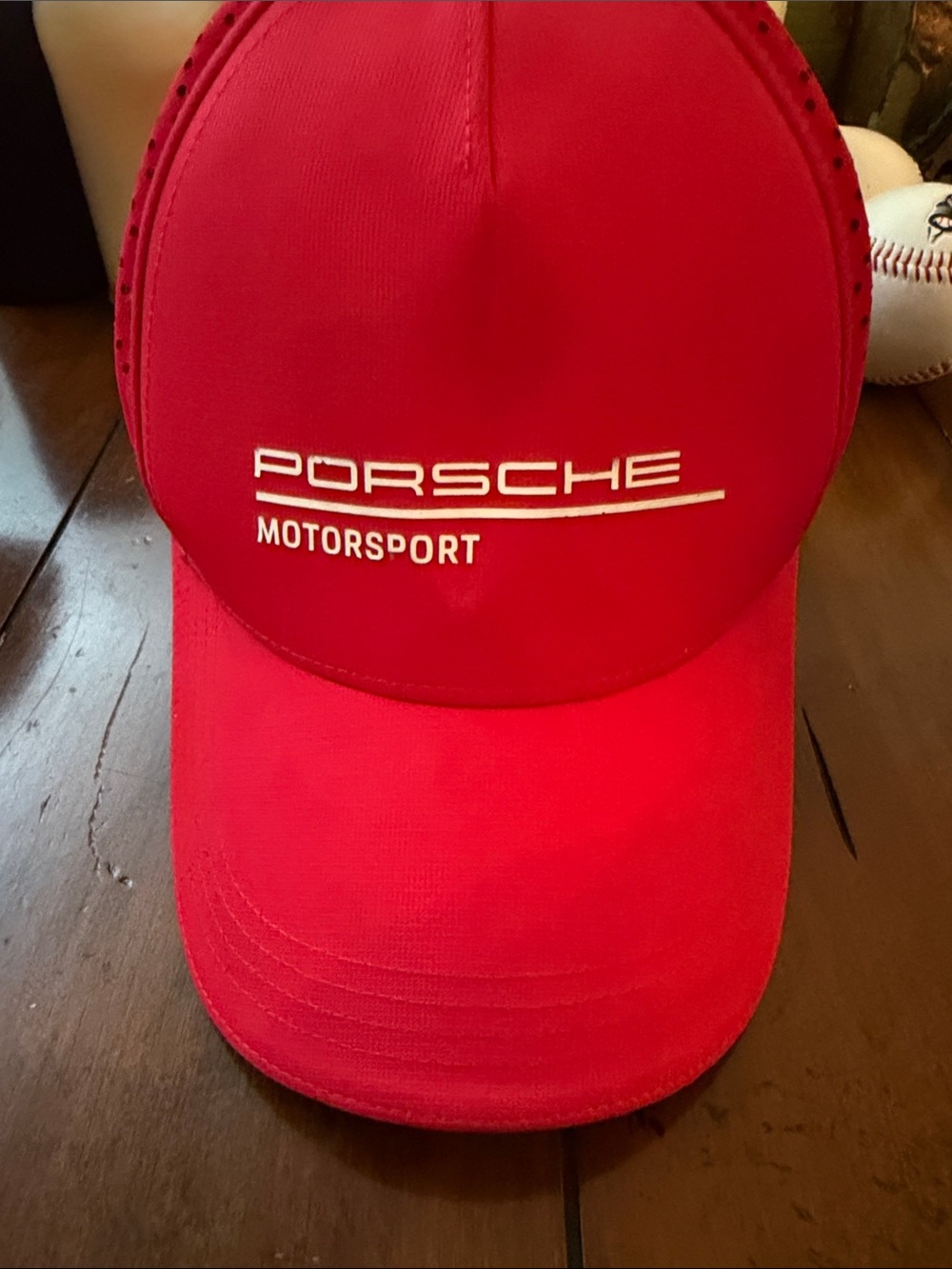 Motorsport Red Men's Baseball Cap